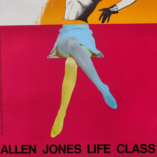 Allen Jones - Life Class - 1968 - Poster d'epoca