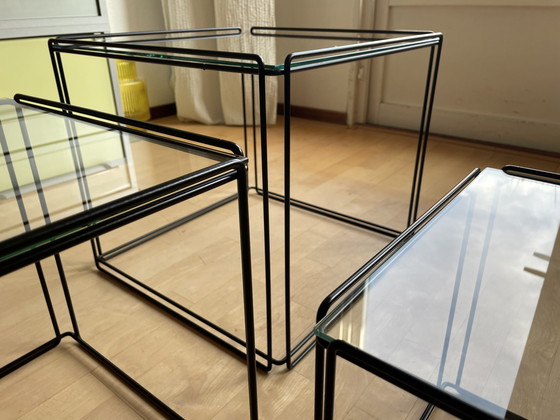 Image 1 of Max Sauze Isocele Nesting Tables - In Perfect Condition