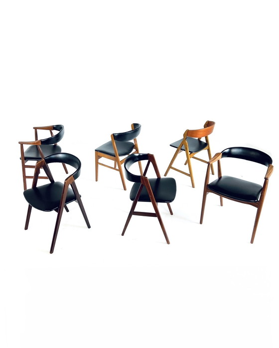 Image 1 of 6 sedie danesi Mix &amp; Match anni &#39;60