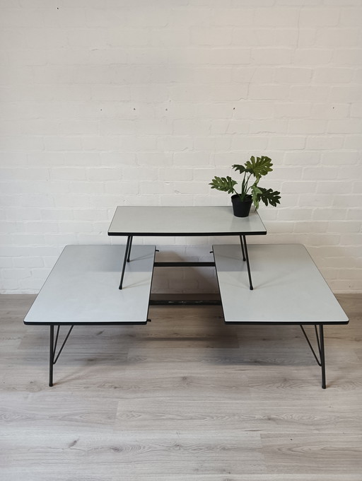 Table extensible Elsrijk, réglable en hauteur, et table basse