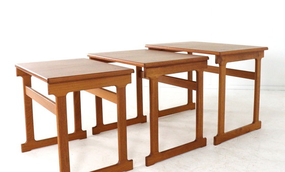 Image 1 of Tavolini impilabili Trioh Denmark 'Fugdal' vintage