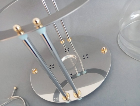 Image 1 of Carsten Jorgensen, plat de service multifonctionnel en forme de colonne, de style postmoderne, pour caviar, Bodum, vers 1990