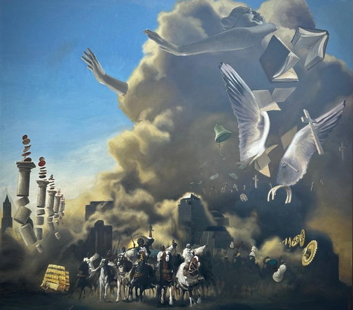 Olieverfschilderij Jeroen Buitenman 