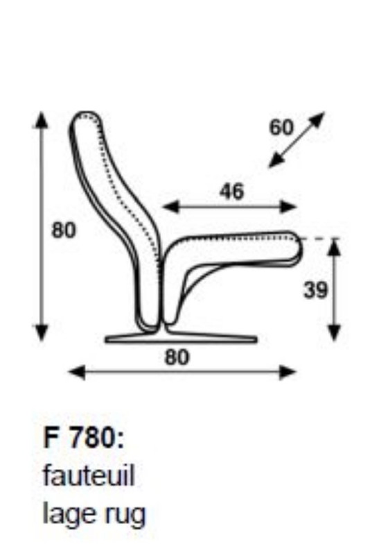 Image 1 of Artifort Concorde low back