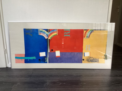 Jasper Johns: "(R)ed- (Y)ellow- (B)lue".