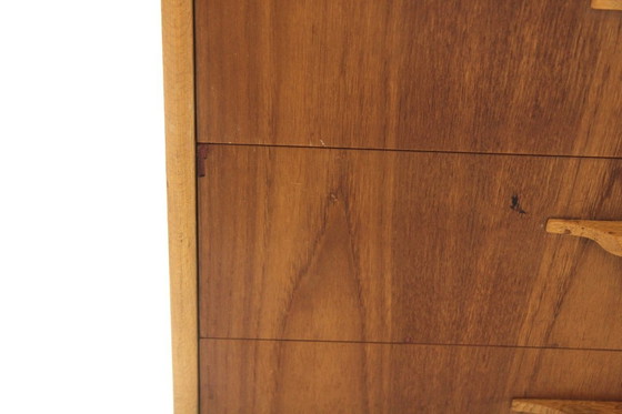 Image 1 of Cómoda escandinava de teca y roble, Suecia, 1960