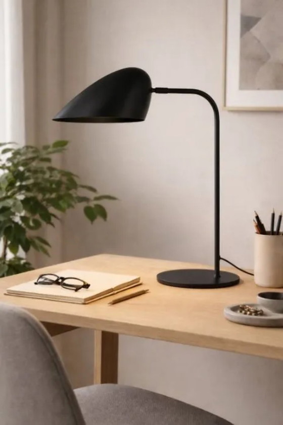 Image 1 of Frandsen Hitchcock Table Lamp Black