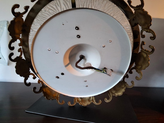 Image 1 of Beautiful vintage German ceiling lamp, Hollywood Regency style j60/70