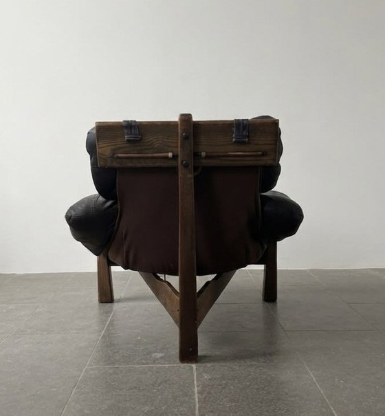 Treppiede, design Gerard van den Berg per Montis – Poltrone, Leather, Wood (photo 6 of 9)
