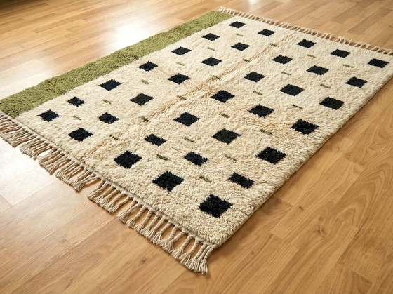 Alfombra bereber marroquí Atlas tejida a mano, 2/3 m – Ahrend, Wool (photo 6 of 7)