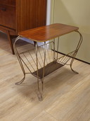 Vintage Reading Table Reading Tray Newspaper Tray Side Table