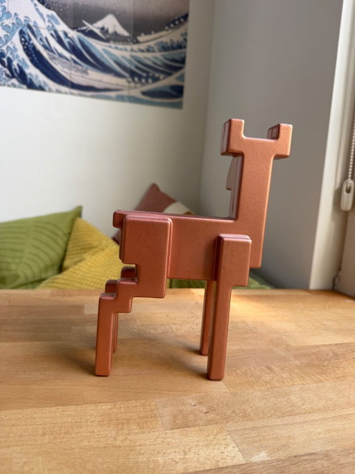 IKEA Pixel Deer – Monika Mulder – alluminio verniciato – oggetto di design