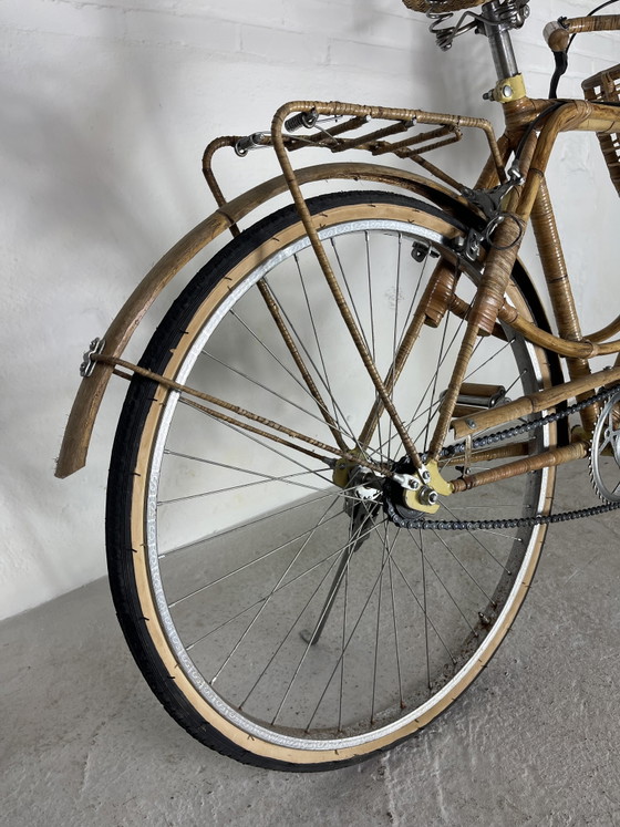 Image 1 of Vélo en bambou vintage rétro