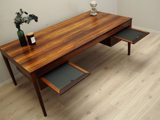 Image 1 of Diplomate rosewood desk, Danish design, 1970s, designer: Finn Juhl, manufacturer: France & Son
