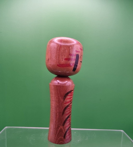 Kokeshi Yajiro Vintage de Kamata Bunichi des années 70 – decoratieve objecten, Wood (photo 2 of 6)