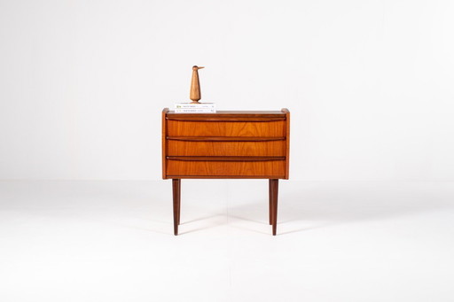 Vintage Mid-Century Teak Chest of Drawers, 1960s, Denmark