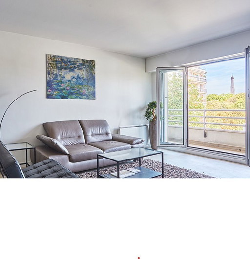 Sofá de cuero de diseño francés: calidad premium