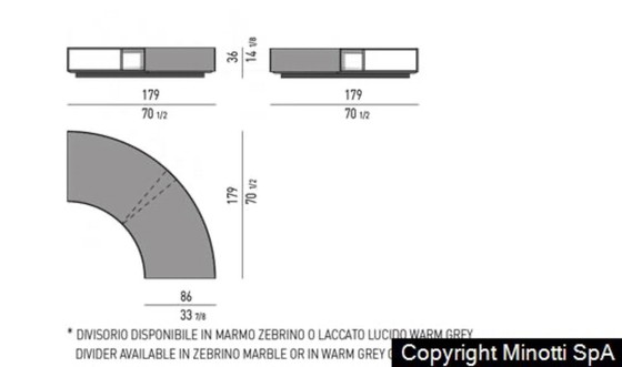 Image 1 of Minotti Ambra