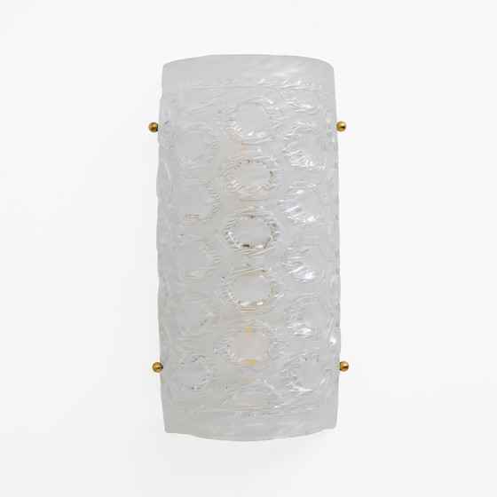 Image 1 of Coppia di moderne lampade da parete in vetro di Murano