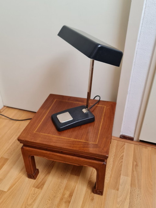 Lampada da tavolo per notaio, modello Egon Hillebrand 7383