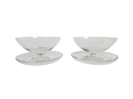 Fabbrica di vetro Leerdam - Andries Dirk Copier - coppe di gelato (2) - 1947