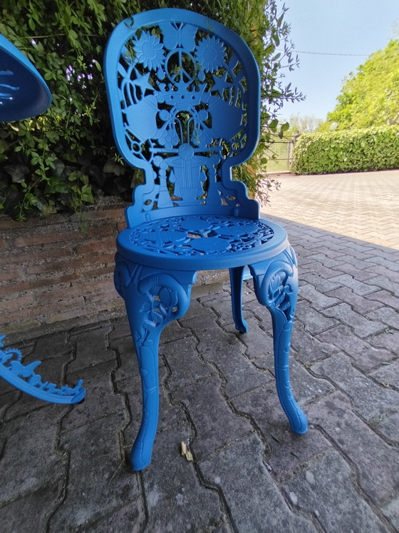 Image 1 of Ensemble table basse et chaises Seletti Industry Collection