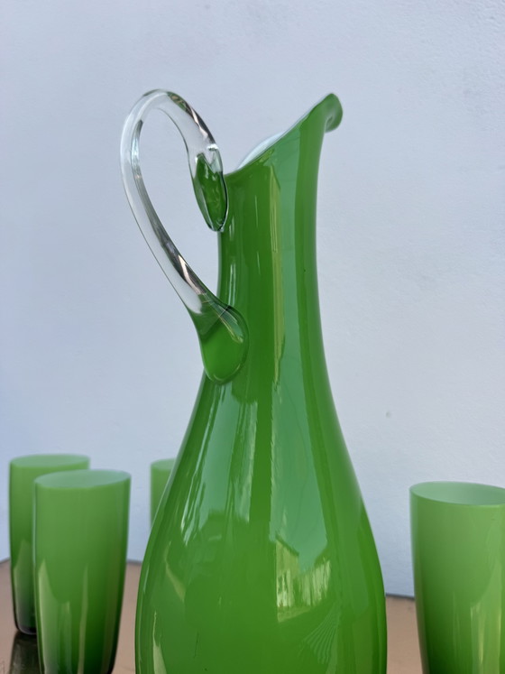 Murano glazen sinaasappelsapset, jaren 60 – Glazen & Karaffen, Murano Glass (photo 3 of 14)