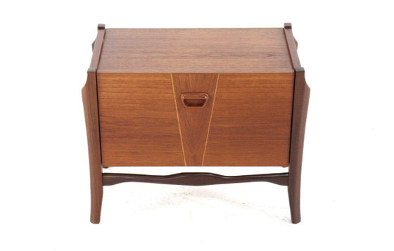 Set di 2 comodini in teak, comodino vintage – Wood (photo 6 of 14)