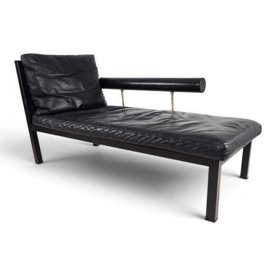 Image 1 of B&B Italia Baisity leren chaise longue/ligbed van Antonio Citterio, 1980
