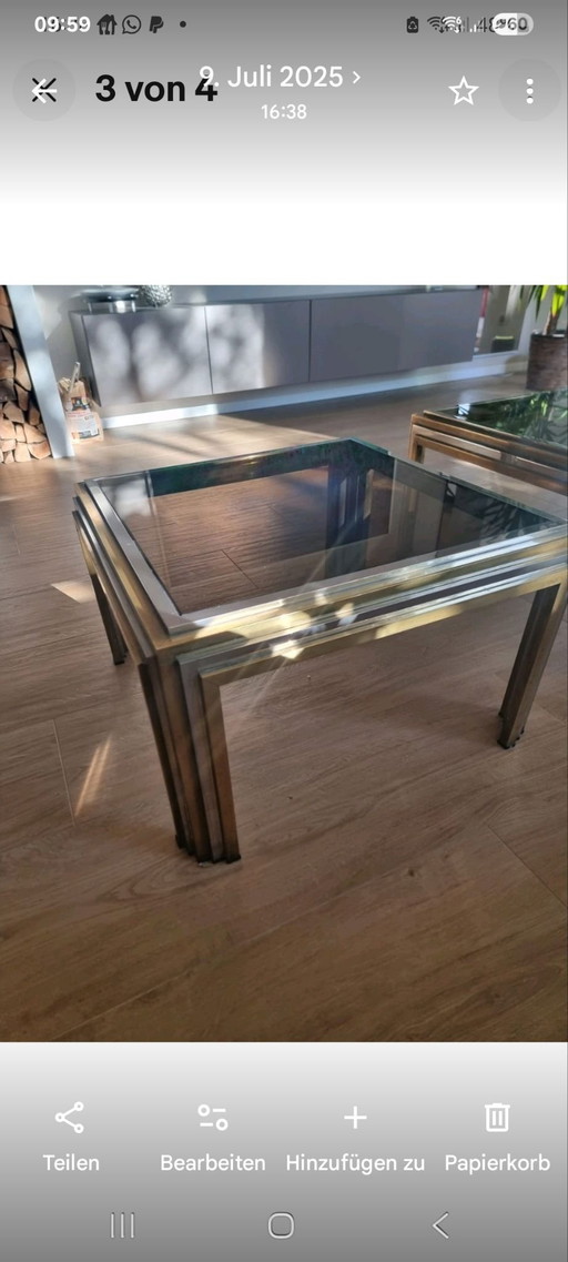 Romeo Rega 1970 sofa Tisch beistelltisch 