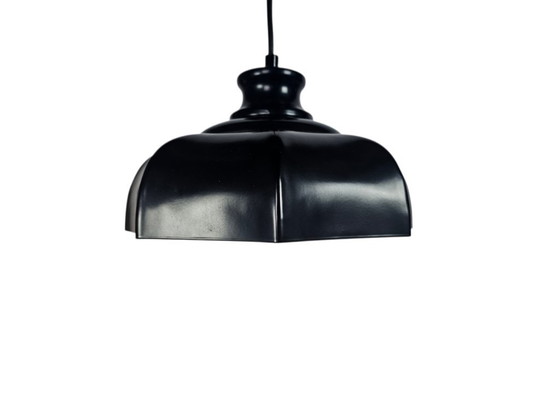 Image 1 of Vrieland design - Art Deco stijl - hanglamp - metaal - België - 70s