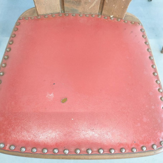 Image 1 of Küchenstühle mit Armlehnen im Stil des Brutalismus der 50er/60er Jahre (3. gratis)