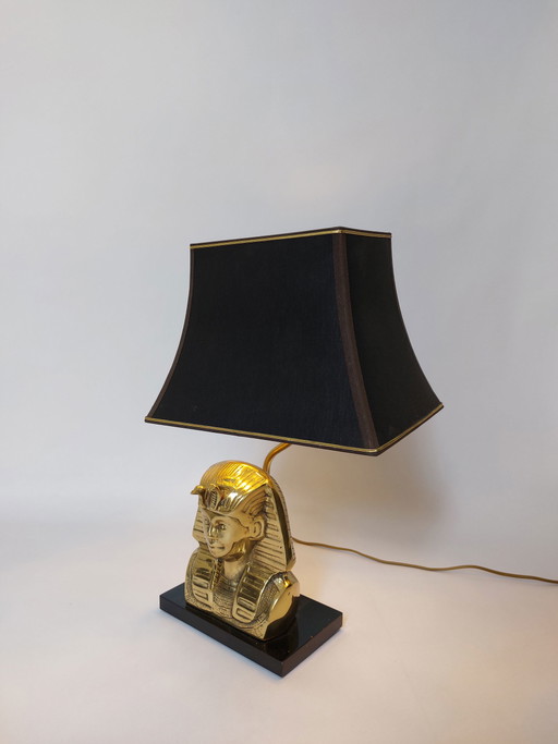 Lampe de table massive Hollywood regency