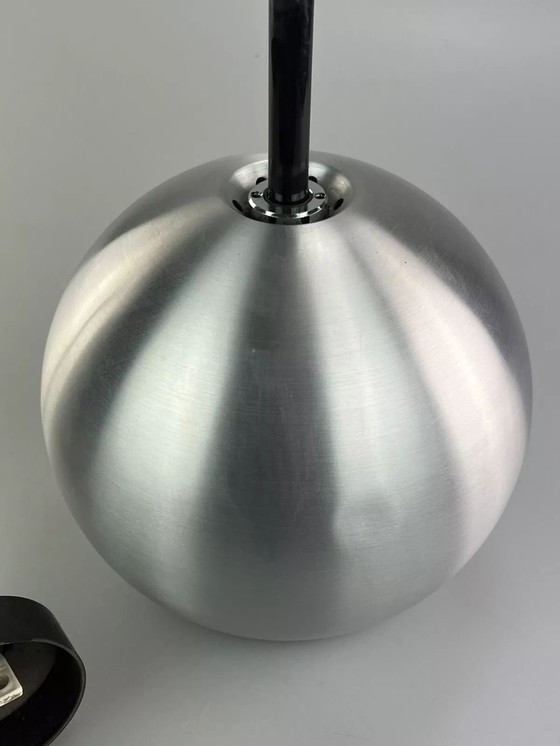 Image 1 of Lampada da soffitto Erco anni '60-'70, lampada da soffitto a sfera, metallo, alluminio