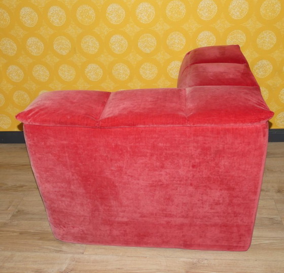 Image 1 of Modular sofa, 3 elements, corner armchair, foam, Lübke model Q-System, 1990s