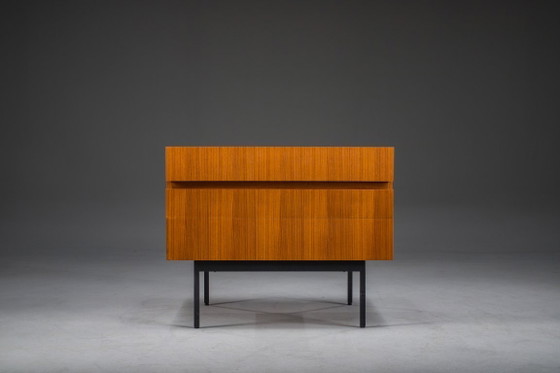 Image 1 of Teakholzschrank von Dieter Waeckerlin für Behr Möbel, Deutschland, 1960er Jahre