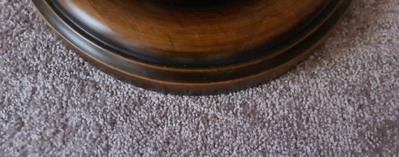 Image 1 of 2 solid mahogany pedestals columns