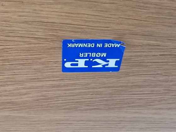 Image 1 of Large Mid-Century Scandinavian Design Solid Oak Coffee Table by KP Möbler, Denmark 1970s.