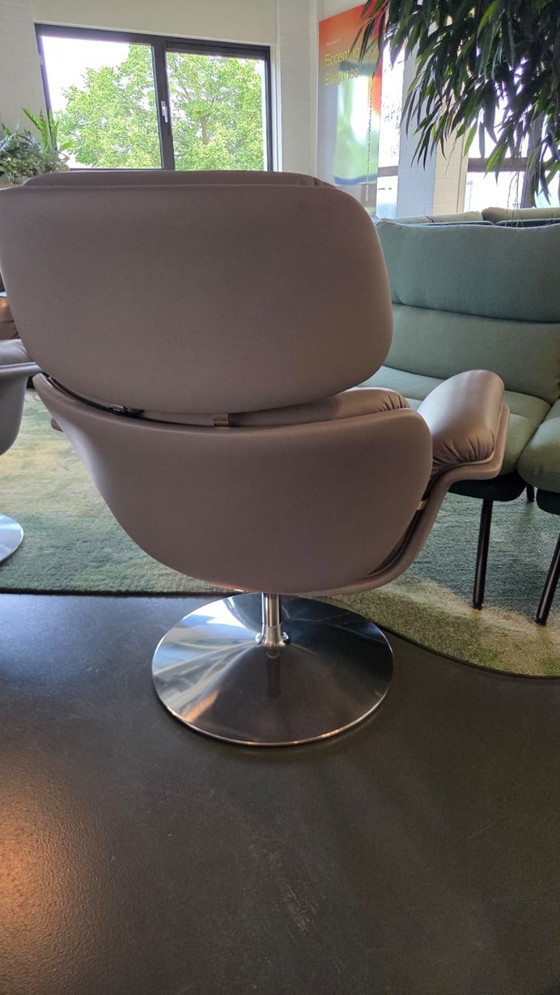 Image 1 of Artifort F550 Tulpen-Sessel von Pierre Paulin (mit Hocker)