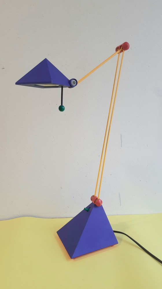 Image 1 of Table lamp Lungean & Pellmann, Brilliant Leuchten, Memphis style