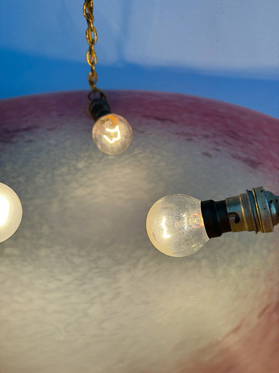 Lampadario Pâte De Verre Schneider Art Déco – Glass (photo 12 of 15)