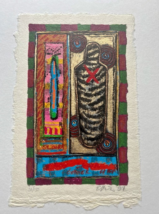 Screen print Eric Toebosch