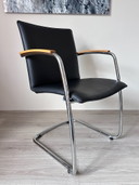 4x Leolux Freyr Design Esszimmerstühle
