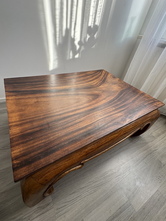 Image 1 of Couchtisch aus Holz im Opium-Stil / Beistelltisch / Couchtisch
