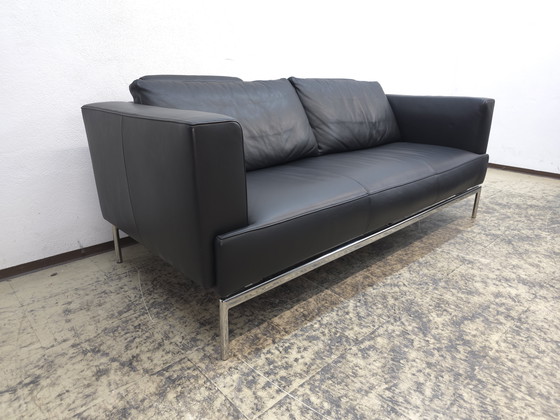 Image 1 of Fsm Easy Set Designer Sofa Leather Sofa Couch de sede Black