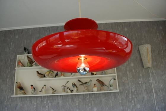Image 1 of UFO-Metall-Deckenleuchte, Designer Tibor Nádai, Nummer 1
