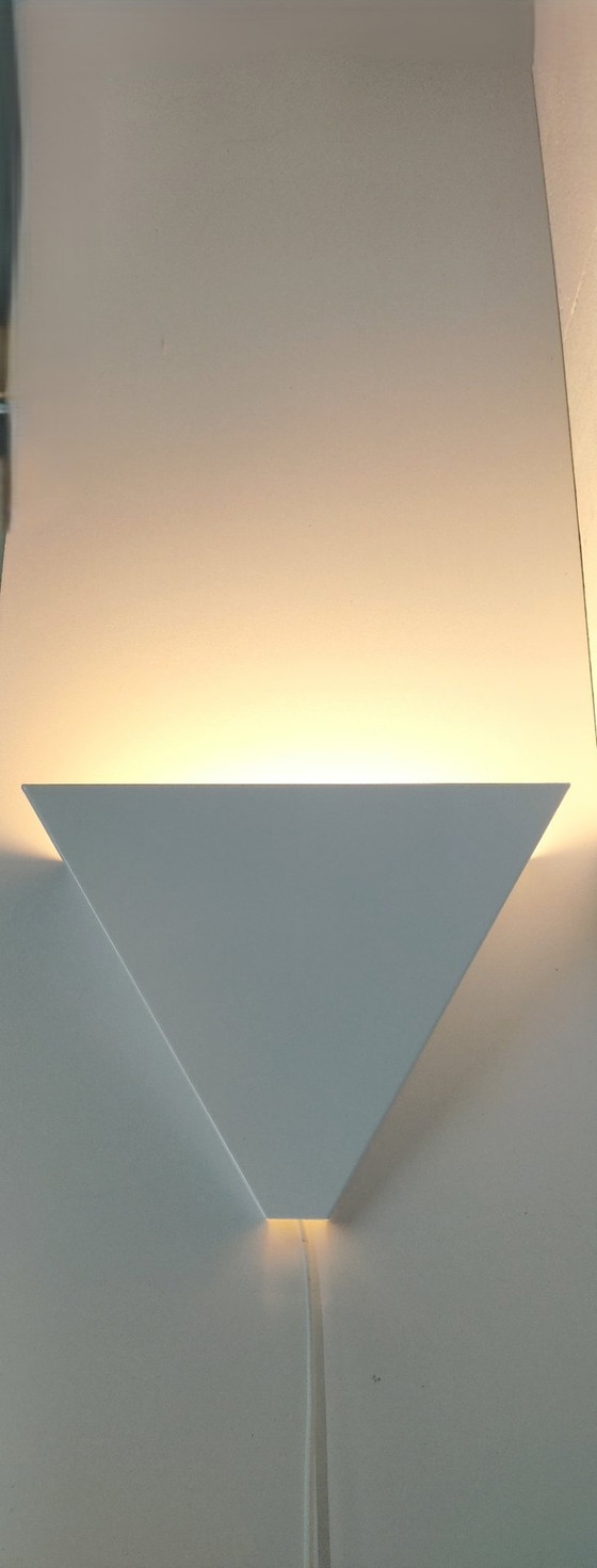 Image 1 of Lampada da parete vintage Ikea modello V607 (bianca/metallo)