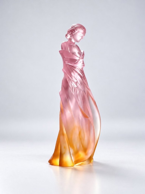 Daum - Beeldhouwkunst, L'hiver en Soi - 35 cm - Kristal (photo 7 of 9)