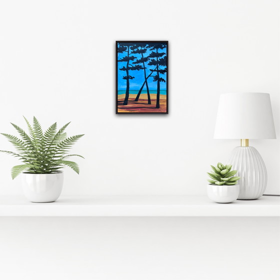 Image 1 of Gouache and ink 30x21cm.