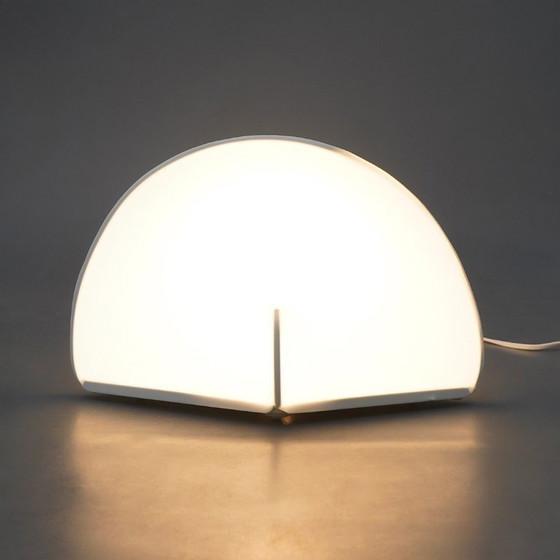 Image 1 of Pair of “Kaori” fabric table lamps by Kazuhide Takahama for Sirrah, 1970s